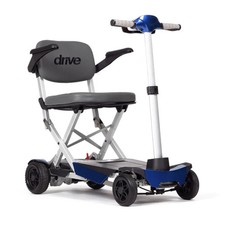 Drive DeVilbiss 4 Wheel Folding Scooter - Blue