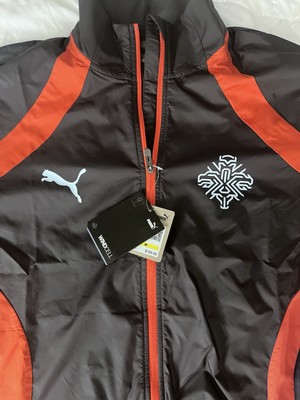 PUMA Men's Icelsnd Water-Resistant Windbreaker Jacket M