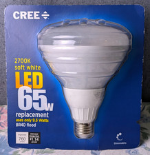 Cree Led Br40 Flood Light Bulb 65w Replacement 9.5w 2700k Soft White Dimmable Cree Led Br40 Flood Light Bulb 65w Replacement 9.5w 2700k Soft White Dimmable