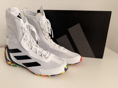 Adidas Speedex Ultra Weiß Boxschuhe Stiefel Gr. 42 2/3 UVP: 220,00 