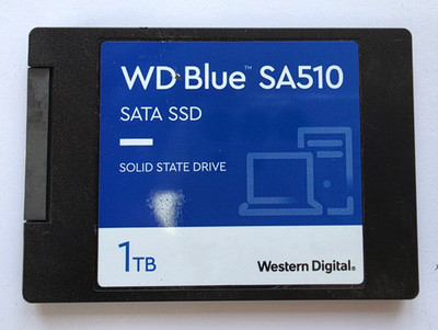 Western Digital 1TB SA510 SSD 2.5'' Festplatte Blue
