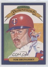 1986 Leaf Canadian Diamond Kings Tom Brunansky #24 ha8