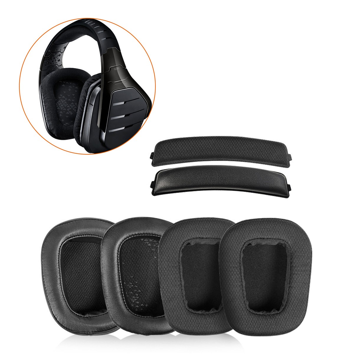 Headset G933 Earpad Replacement Subtel Replacement Ear Pads For