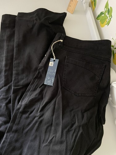 Delia’s Morgan Black Jeans NWT Sz 19/20 - Picture 4 of 6