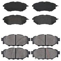 Set BeläGe Schuhe BremsbeläGe Vorne Und Hinten FüR Subaru FöRster ( Sj _)