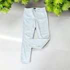 NYDJ Alina Gilded Lily Floral Print Legging  White & Gray - Size 10 — photo 4