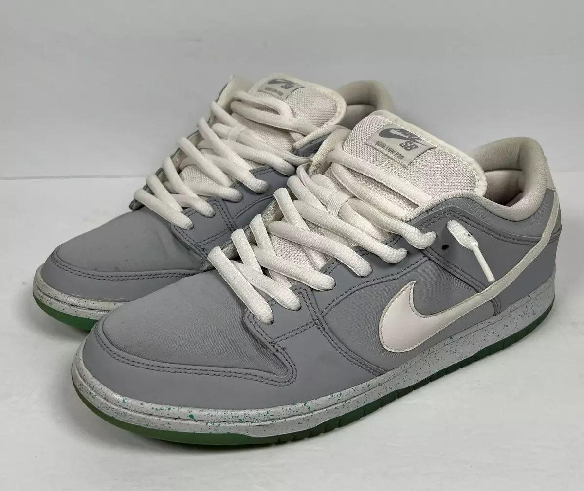 Size 12 Nike SB Dunk Low Marty McFly Shoes 2015 Wolf Grey 313170-022 RARE OG ALL