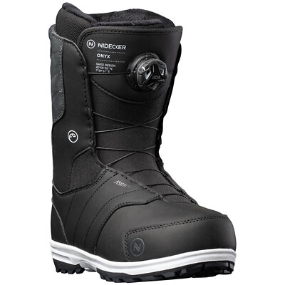 Nidecker (FLOW) Onyx BOA Women's Snowboard Boots Black Size 7