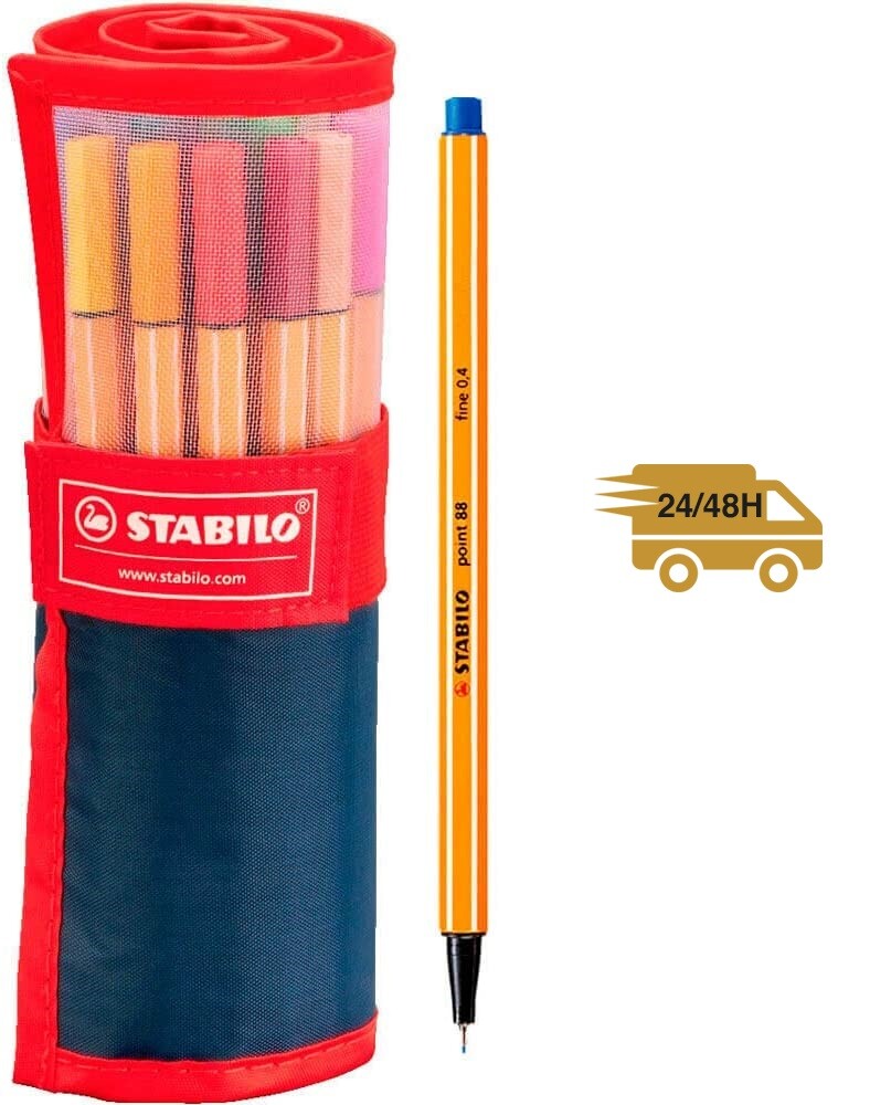 Penna A Sfera Stabilo Pointball - 0.5mm, Nero, Confezione Da 3, Con Impugnatura Antiscivolo - Foto 2