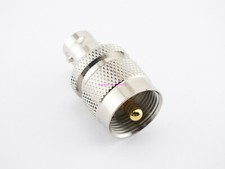 Coax Adapter UHF Male to BNC Female RF Connector - USA Ham Seller