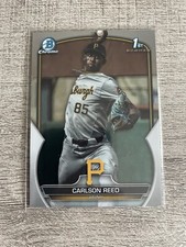 2023 Bowman Draft Chrome BDC-11 Carlson Reed - Pittsburgh Pirates 1st