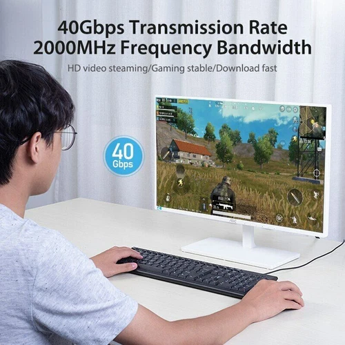 STTP CAT8 Shielded 2000MHz 40Gbps Ethernet LAN Cable Ultra High Speed Lead RJ45 - Picture 3 of 15