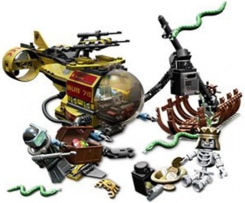 Lego The Shipwreck 7776 Aquazone Minifigure Building Set - Picture 4 of 4