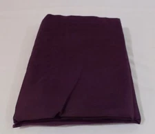 MIULEE Solid Color Sheer Curtains CD4 Purple Size 54x54 inches NEW