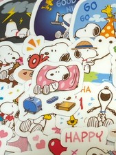 Snoopy 7, 24 pcs, stickers, Woodstock, waterproof, kawaii, Dog, Character, kids