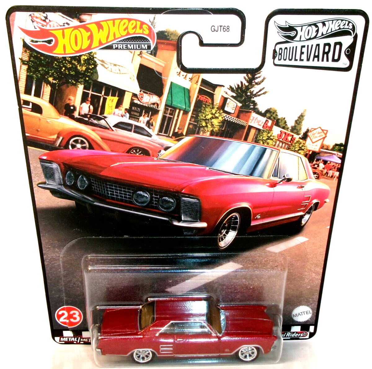 2021 HOT WHEELS 1:64 PREMIUM CAR CULTURE HW BOULEVARD #23 RED '64