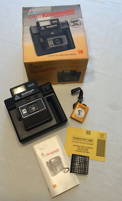 Kodamatic 940 Instant Camera 1982 Original Box and Manual And Strap | eBay
