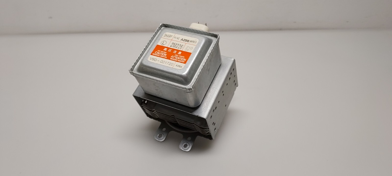 SHARP 2M226 MICROWAVE OVEN HIGH VOLTAGE MAGNETRON TUBE ENERGY STAR 