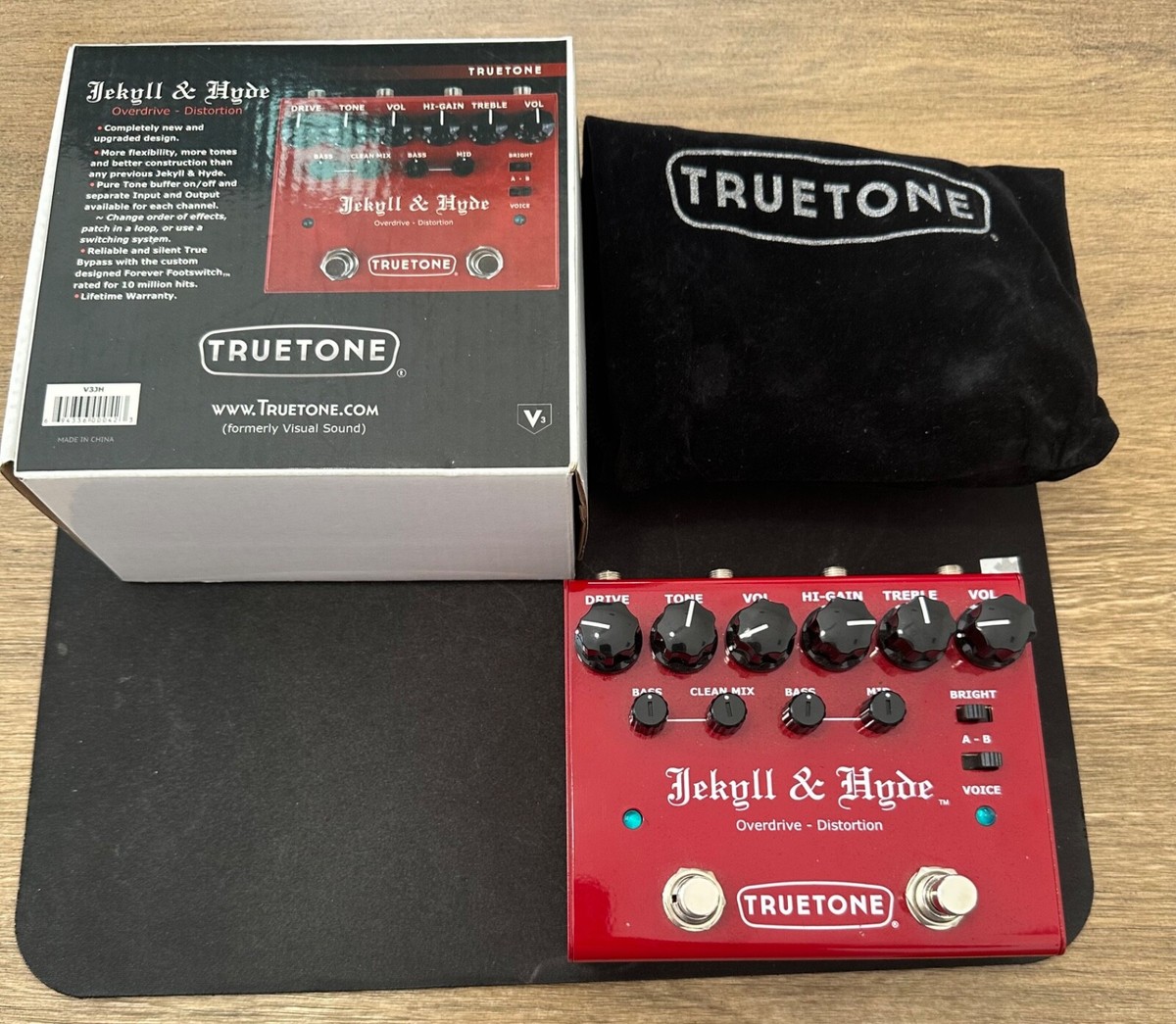 ギター TrueTone Jekyll & Hyde V3 Distortion V3 Jekyll & Hyde – Truetone
