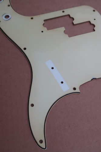 1960's Celluloid Fender Precision pickguard Mint green USA vintage 62 71 AVRI - Picture 5 of 15