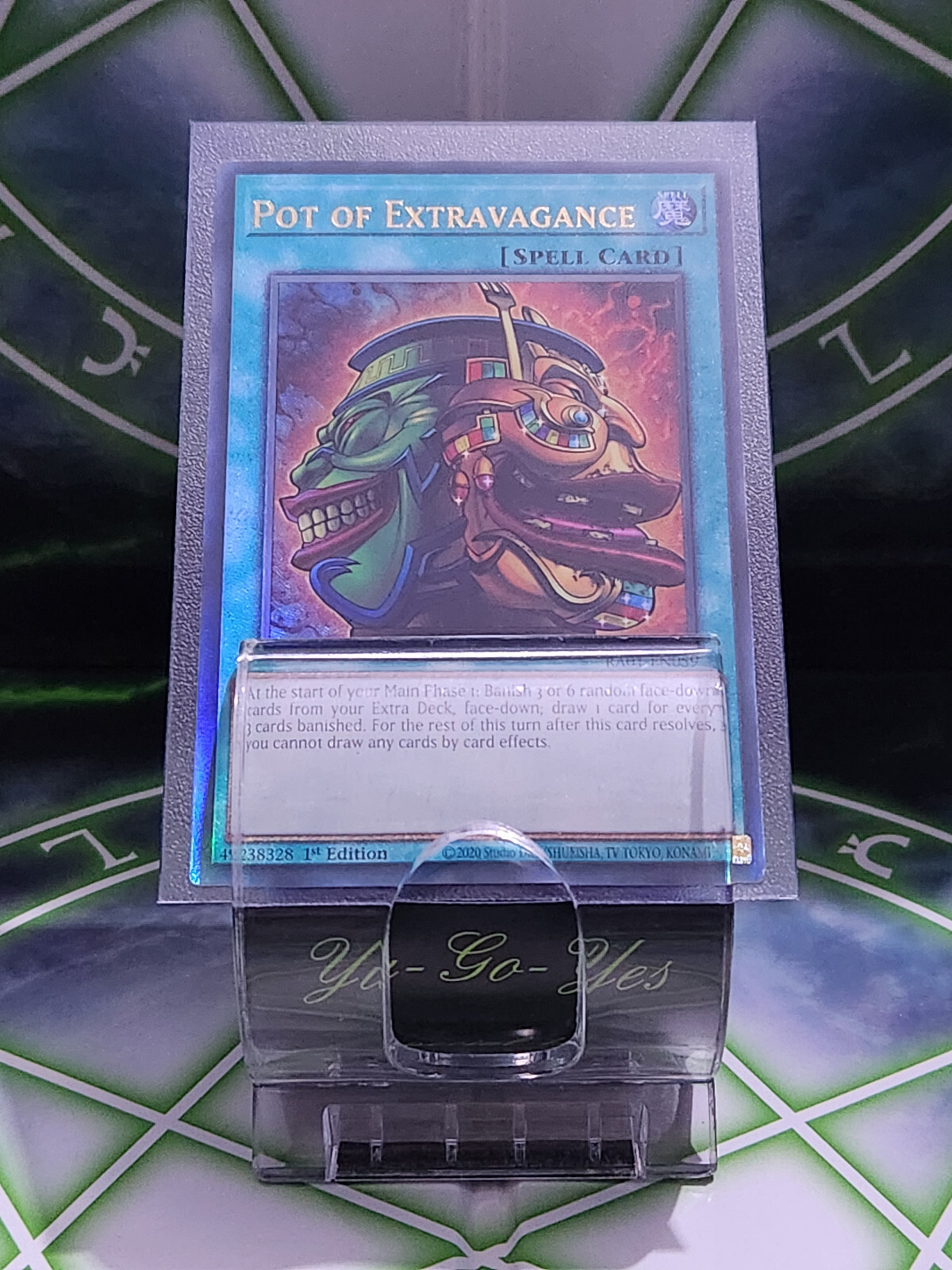 RA01-EN059 Pot of Extravagance Ultimate Rare 1st Edition YuGiOh Card
