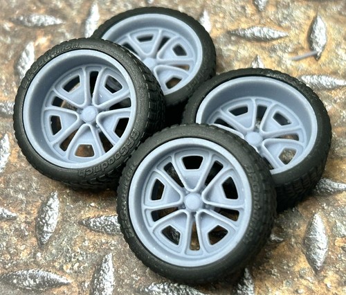 Resin 21/20 Inch “US Mags Spade” Model car Wheels/Tires 1/24 scale | eBay