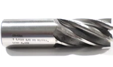 UNION BUTTERFIELD, 1-1/4" 6 FLUTE, 2" L.O.C., NON-CENTER CUTTING END MILL   C698