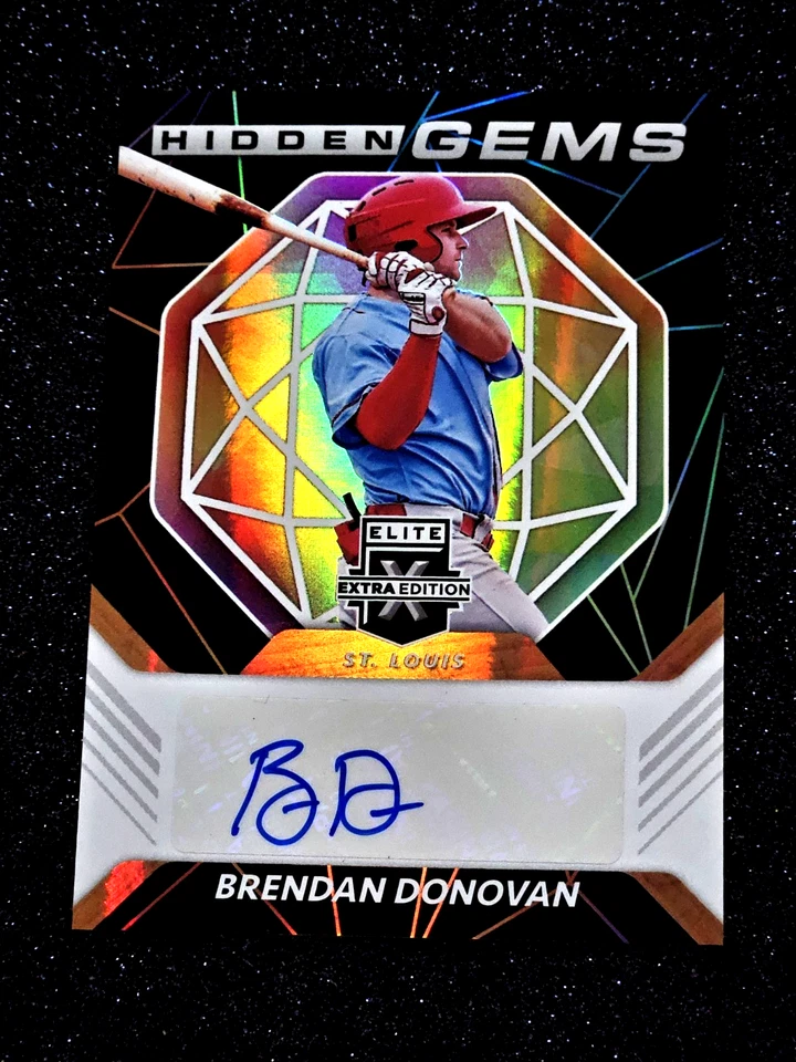 2021 Panini Elite Hidden Gems Black Brendan Donovan Rookie Auto #HG-BD MINT 💥💥 - Image 2 of 4