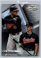 2018 topps gold label baseball cal ripken jr. class 1 base card #13