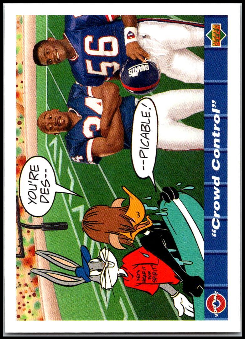 1992 Upper Deck Comic Ball IV #117 Thurman Thomas & Lawrence Taylor