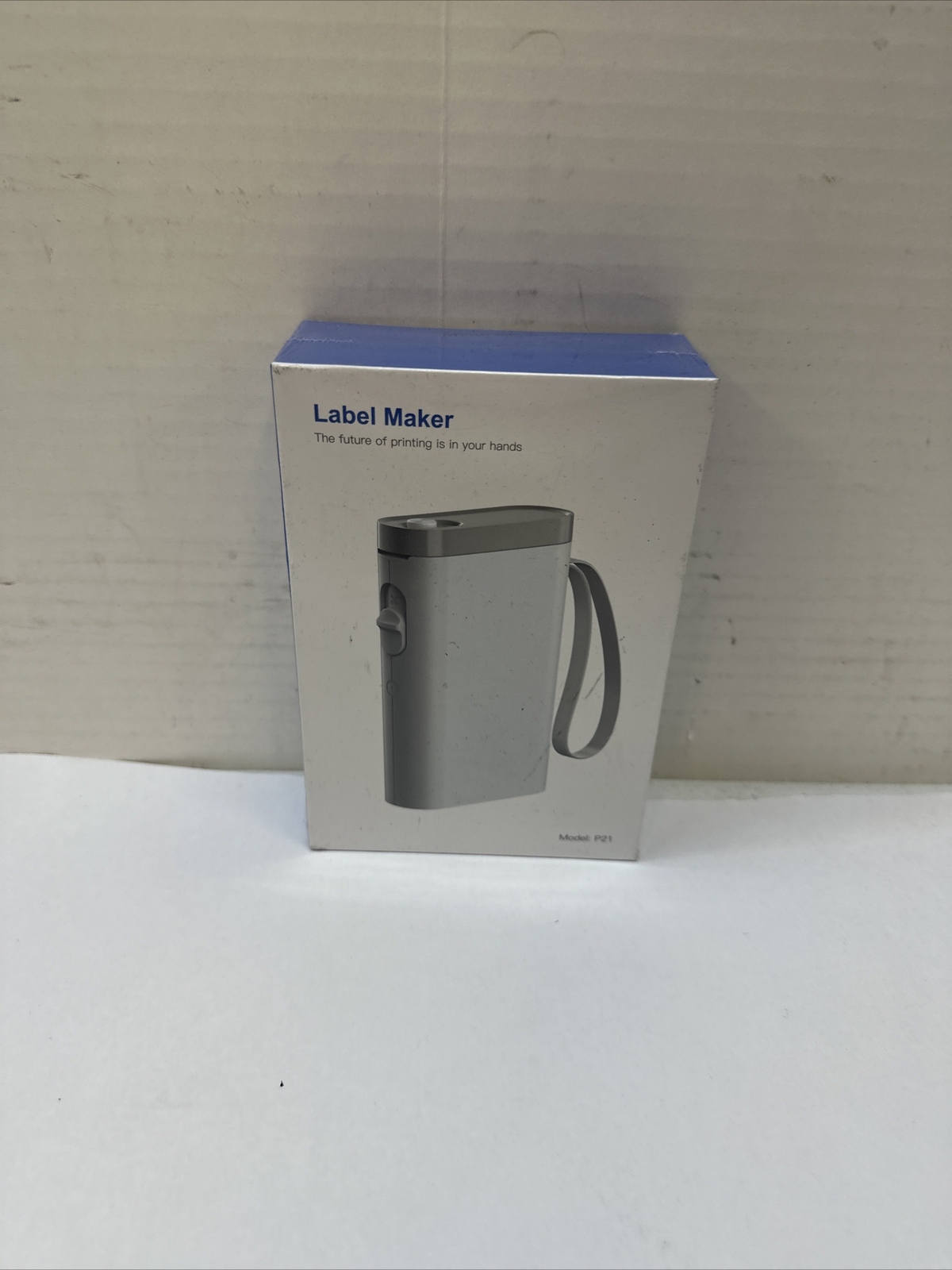 Portable Bluetooth Label Maker P21 with Tape Wireless Thermal Printer for Home Office Organization-image