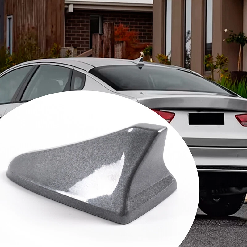 For 2012-2017 2014 Hyundai Veloster EB Shark Fin Roof Antenna Cover Cap Silver - Image 2 of 4