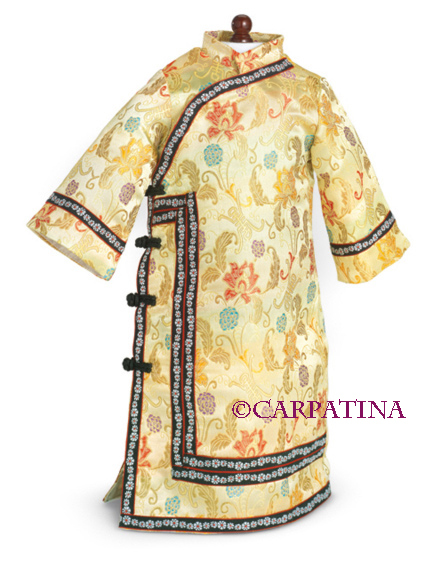 Chinese Doll Dress Qing Dynasty Cheongsam fits 18 in American Girl Dolls
