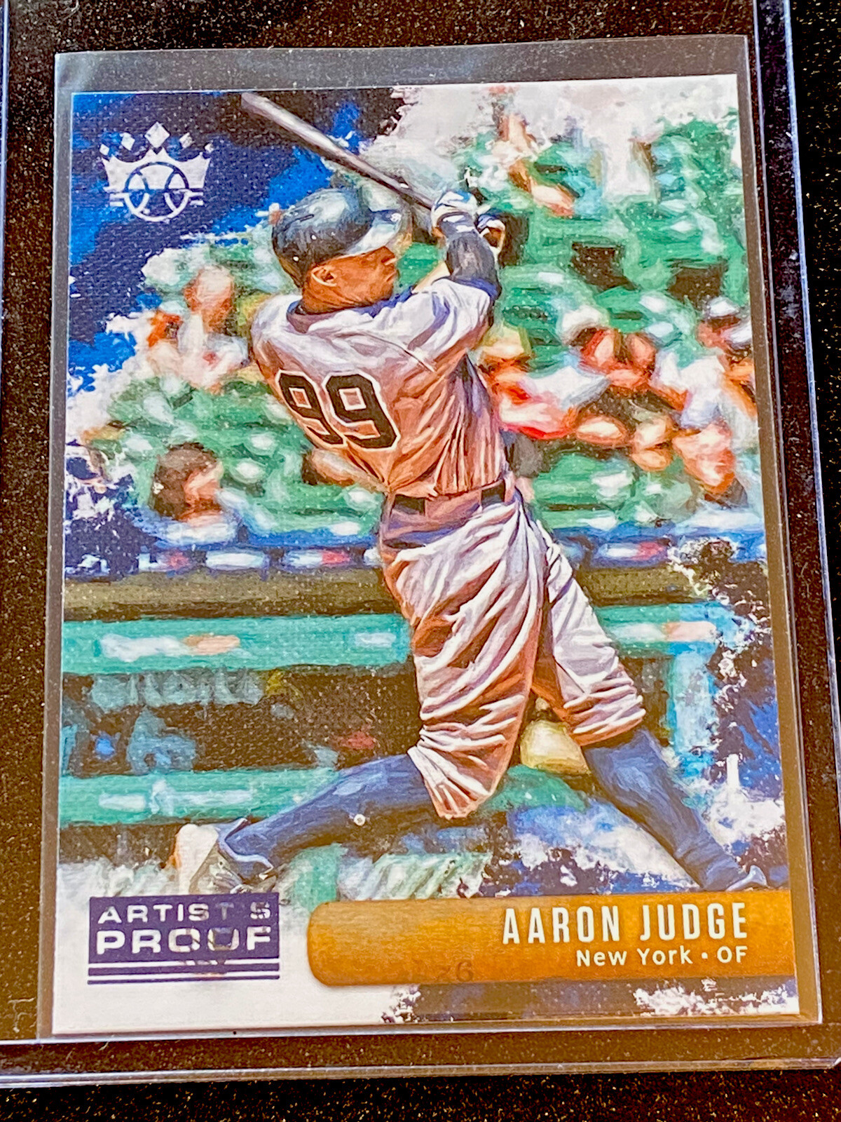 Aaron Judge 2019 Panini Diamond Kings Blue Artist Proof - Yankees