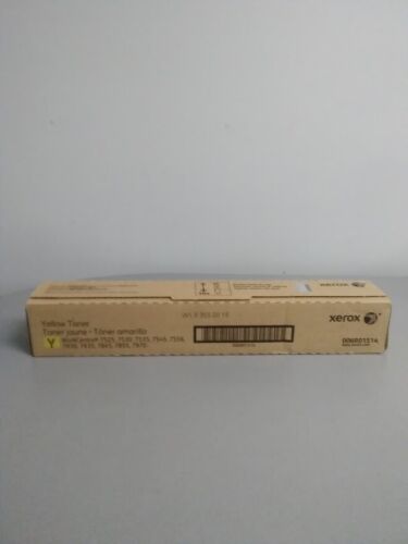 Xerox 006R01514 (6R1514) Yellow Toner Cartridge, WorkCentre 7525, 7530 - Picture 1 of 4
