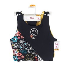 Justice Sports Bra Girl's Size 34 2 Pack Daisy  Good Vibes NWT