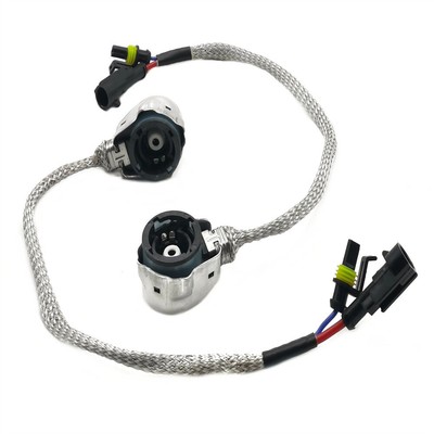 2PCS D2S D2R HID Xenon Birne Adapter Drahtbaum Stecker Kabel Sockel 410mm