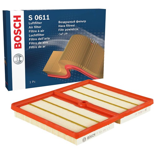 Bosch F026400611 Air Filter Fits Audi A1 A3 Q2 Seat Ibiza Skoda Octavia VW Caddy - 第 1/6 張圖片