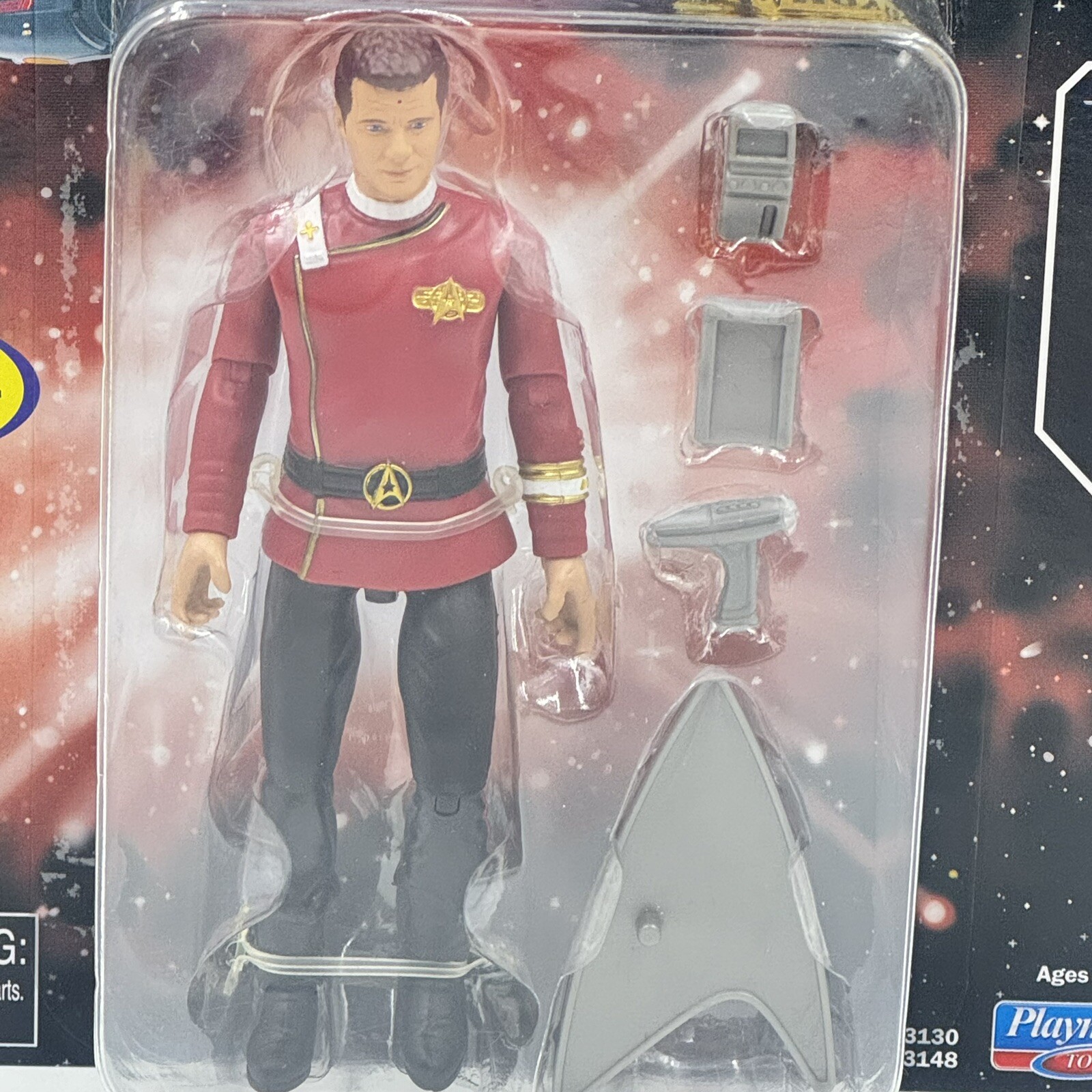 Playmates Star Trek II- The Wrath of Khan Admiral James T. Kirk 5" Action Figure