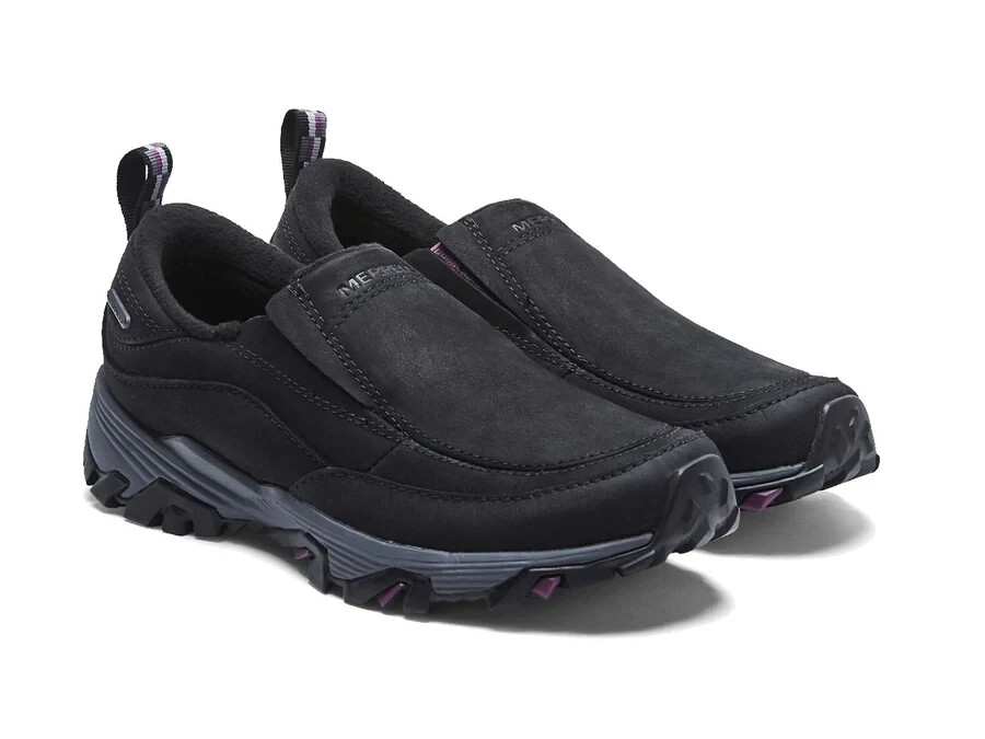 Merrell Coldp Ice+ Moc Zoccolo Donna 11 Nero Impermeabile Scarpe Invernali EEE4430