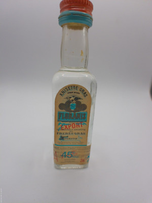 Flasche Minignonnette Alkohol Anisette Fett Floranis 2cl