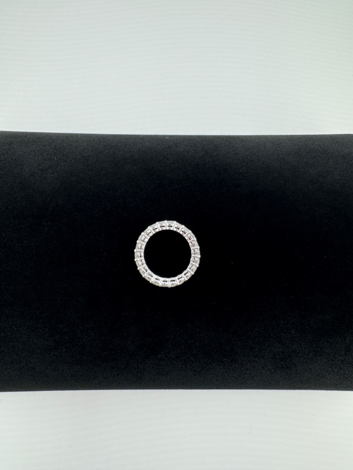 Infiniti Platinum Diamond Wedding Ring - image 5