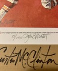 Kansas City Chiefs Hall Of Fame 1995 Curtis McClinton Print 2xSigned Auto 98/250 — photo 4