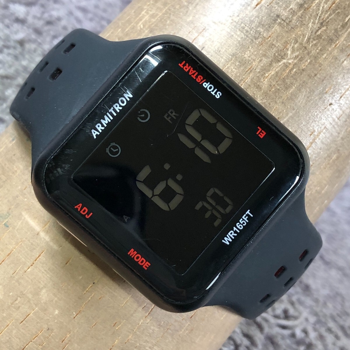 Armitron Pro Sports Unisex ZM1212 Silicone Quartz Digital 38mm Watch 1/2