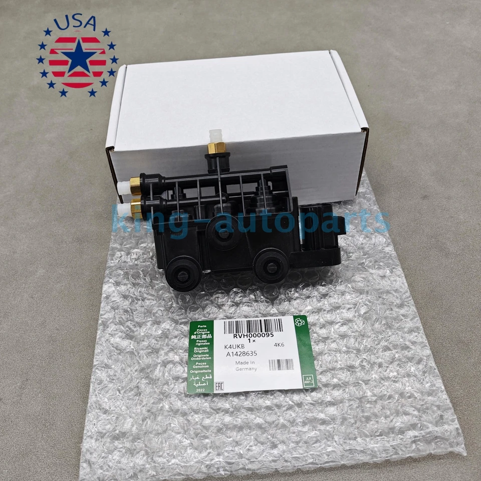 OEM OEM Front Air Suspension Valve Block For Land Rover LR3 LR4 Range Sport USA Foto 3 de 4