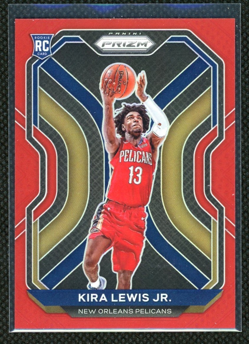 #/299  Kira Lewis Jr  SP RC ▪ 2020-21 Prizm  RED Prizm #272   Pelicans   Rookie