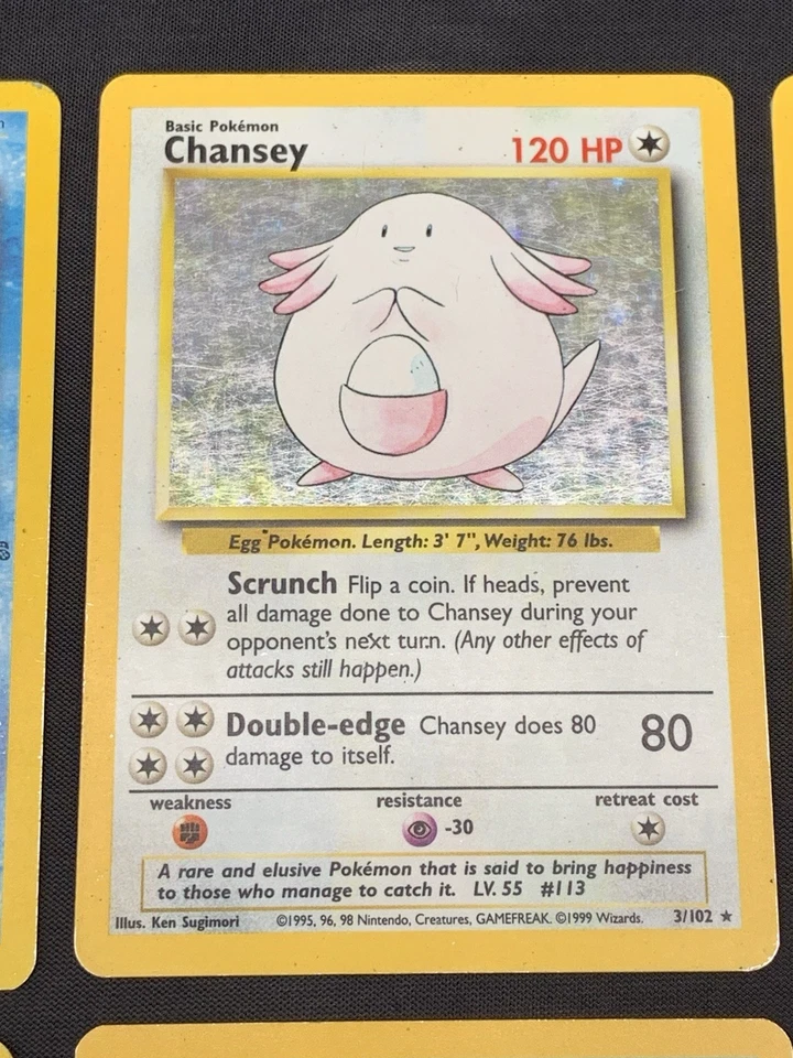 Vintage Pokemon Cards Holo Rare Collection WOTC Era Only MP/HP - Image 3 of 4