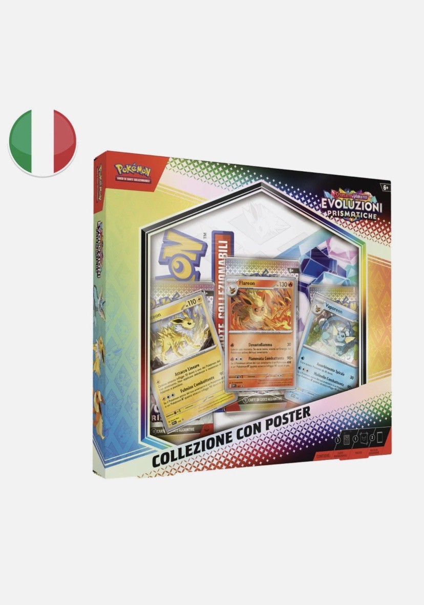 booster box evoluzioni prismatiche PRISMATIC EVOLUTIONS Pokemon TCG: Scarlet & VioletPrismatic