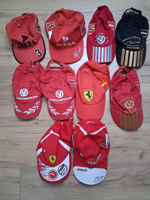 F1 Formula 1 SCHUMACHER PUMA Ferrari collection cap kappe! 10 stuck