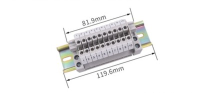 1 PCS NEW CHINT Connecting Terminal UK2510 24A   #lk